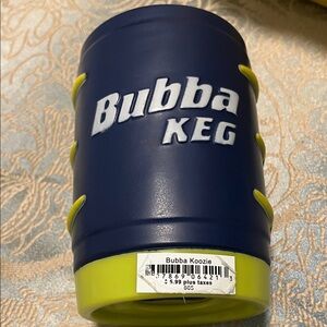 Blue and Green Koozie